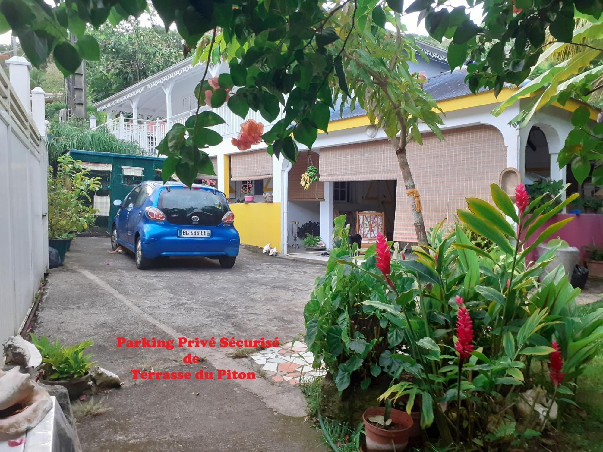 Bed and Breakfast Terrasse Du Piton Deshaies Esterno foto